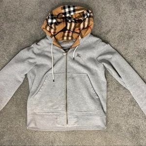 Men’s Burberry Zip Up Hoodie